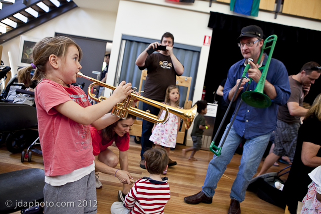 Brass intruments at ArtPlay