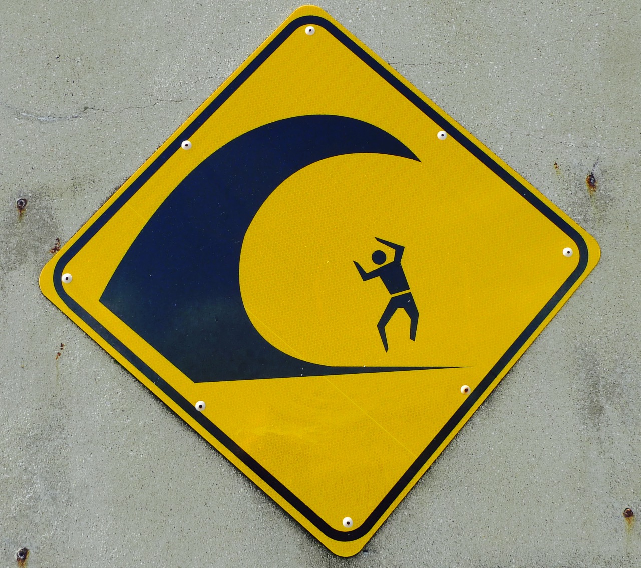 Beware of dancing near the coast