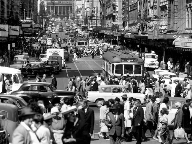 Bourke Street 1960s