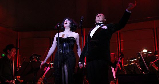 Meow Meow and Barry Humphries